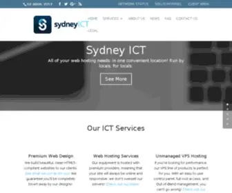 SYdneyict.net.au(Sydney ICT) Screenshot