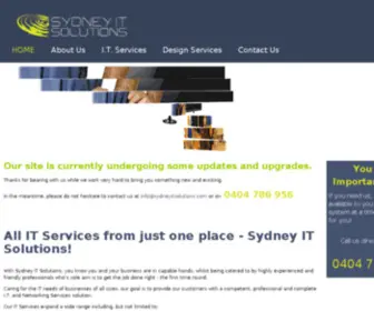 SYdneyitsolutions.com(Sydney IT Solutions) Screenshot