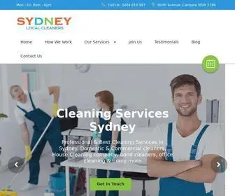 SYdneylocalcleaners.com.au(Sydney Local Cleaners) Screenshot