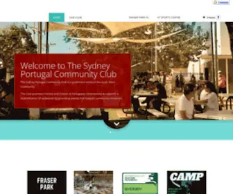 SYdneyportugalclub.com.au(Sydney Portugal Community Club) Screenshot