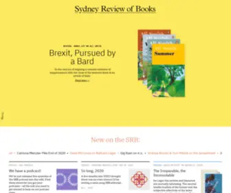 SYdneyreviewofbooks.com(The Sydney Review of Books (SRB)) Screenshot