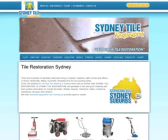 SYdneytilerestoration.com.au(TILE RESTORATION SYDNEY) Screenshot