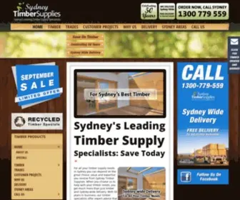 SYdneytimbersupplies.com.au(Sydney Timber Supplies) Screenshot