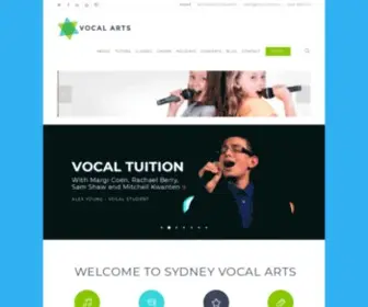 SYdneyvocalarts.com(Sydney Vocal Arts Centre) Screenshot