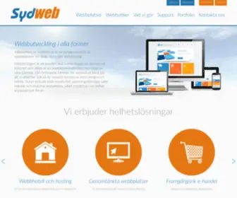 SYdweb.fi(Vi erbjuder helhetslösningar) Screenshot