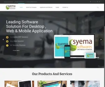 Syemasoft.com(Syema Softwares) Screenshot