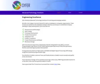 Syfer.com.au(Syfer Advanced Technology Solutions) Screenshot