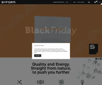 Syform.com(Advanced Nutrition) Screenshot