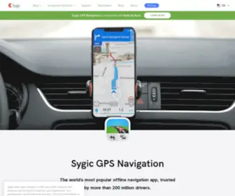 Sygic.com(Bringing life to maps) Screenshot