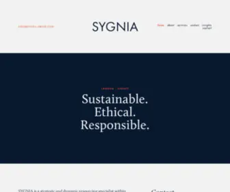 SYgnia-Group.com(SYGNIA) Screenshot