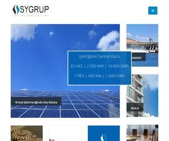 SYgrup.com.tr(SY Grup) Screenshot