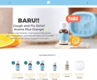 Syiir.com(Nafasena, Essential Oils Spesialis Khusus Pelega Pernafasan Bayi dan Anak-Anak Indonesia) Screenshot