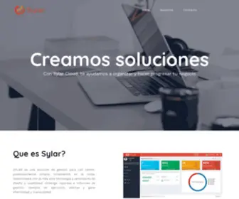 Sylar.com.co(Creamos soluciones para su negocio) Screenshot