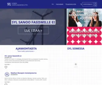 SYL.fi(Suomen ylioppilaskuntien liitto) Screenshot