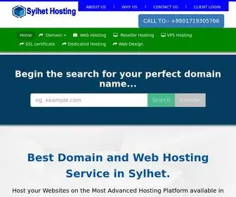 SYlhethosting.com(One of the most popular Domain Hosting Company in Sylhet. Sylhet Hosting) Screenshot