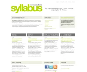 SYllabus.ca(Communications Syllabus) Screenshot