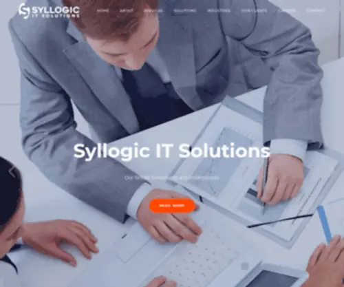 SYllogicitsolutions.com(连接已重置) Screenshot