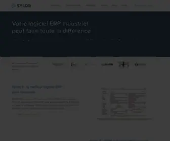 Sylob.com(Logiciel ERP pour l'industrie) Screenshot