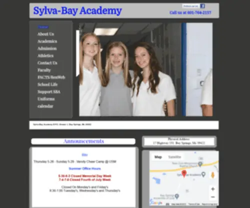 SYlvabayacademy.com(Sylva-Bay Academy) Screenshot