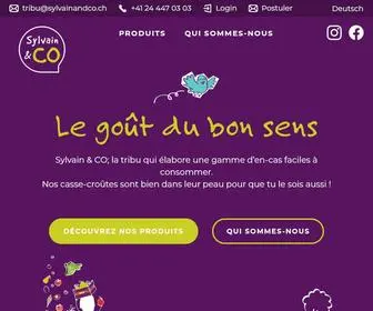 SYlvainandco.ch(Sylvain & CO) Screenshot