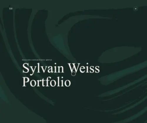 SYlvainweiss.fr(Sylvain Weiss) Screenshot