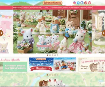 SYlvanianfamilies.fr(Sylvanian Families) Screenshot