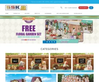 SYlvanianstorekeepers.com(Sylvanian Families) Screenshot