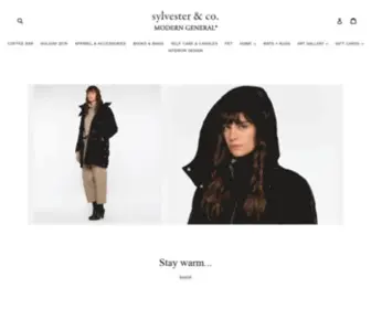 SYlvesterandco.com(Modern General®) Screenshot