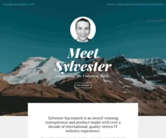 SYlvesterkaczmarek.com(Sylvester Kaczmarek) Screenshot
