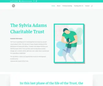 SYlvia-Adams.org.uk(Sylvia Adams Charitable Trust) Screenshot