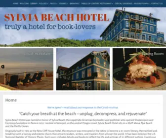 SYlviabeachhotel.com(The Sylvia Beach Hotel) Screenshot