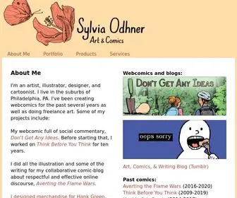 SYlviaodhner.com(Sylvia Odhner) Screenshot