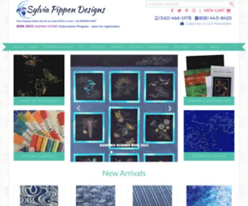 SYlviapippendesigns.com(Sylvia Pippen) Screenshot