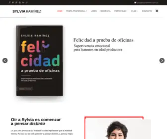 SYlviaramirez.co(Sylvia Ramírez es consultora de Felicidad y Personal Branding (Marca Personal)) Screenshot