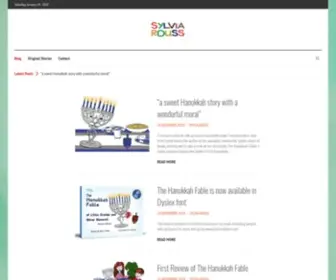 SYlviarouss.com(Children's Author) Screenshot