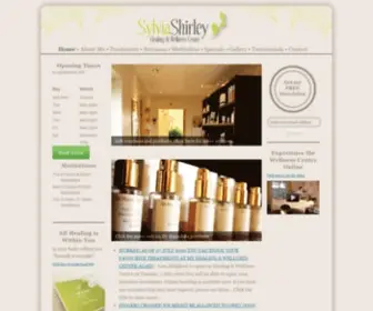 SYlviashirley.com(Sylvia Shirley Healing & Wellness Centre) Screenshot