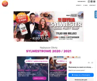 SYlwesterpartycamp.pl(Wyjazdy na deskę) Screenshot