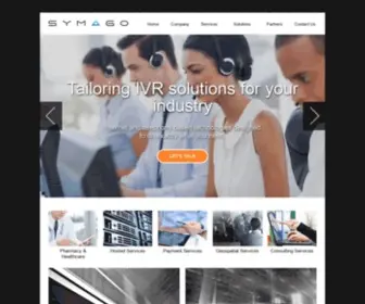 Symago.com(IT Services) Screenshot
