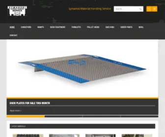 Symanskimh.com(Symanski Material Handling) Screenshot