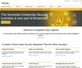 Symatec.com(Broadcom Inc) Screenshot