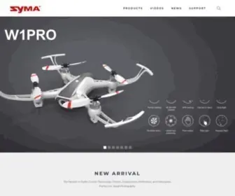 Symatoys.com(SYMA Official Site) Screenshot