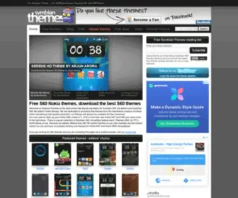 SYmbianthemes.us(Free Symbian Themes) Screenshot