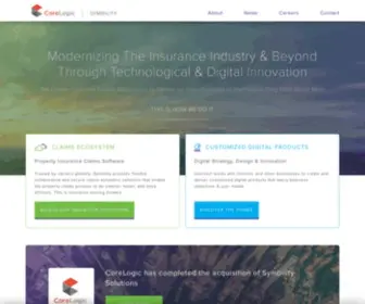 SYmbilitysolutions.com(CoreLogic) Screenshot