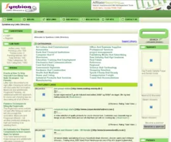 SYmbion.org(Web Directory) Screenshot