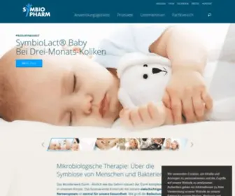 SYmbiopharm.de(Wissen zu Darmgesundheit und Probiotika) Screenshot