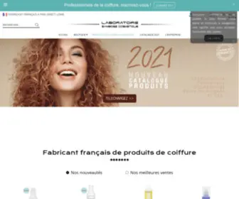 SYmbiose-Cosmetique.com(Fabricant de produits de coiffure) Screenshot