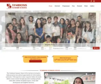 SYmbiosissummerschool.in(Symbiosis Summer School) Screenshot