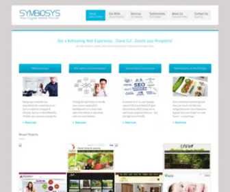 SYmbiosyssoft.com(Website Design & Development Company Chennai) Screenshot