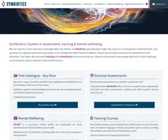 SYmbioticsltd.co.uk(Symbiotics) Screenshot