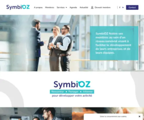 SYmbioz.org(Accueil) Screenshot